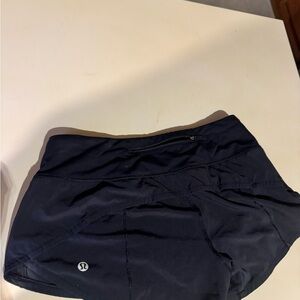 lululemon athletica Women's Navy Athletic Shorts